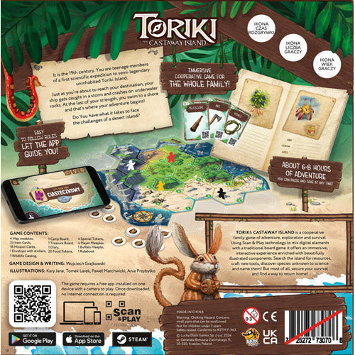 Toriki the Castaway Island Strategy Game