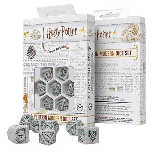 Harry Potter Slytherin Modern 7-Die Set