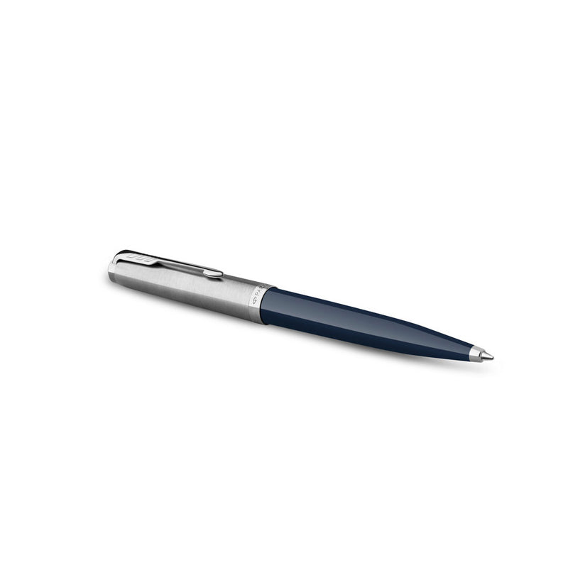 Parker Ballpoint Pen with Chrome Trim (Midnight Blue)