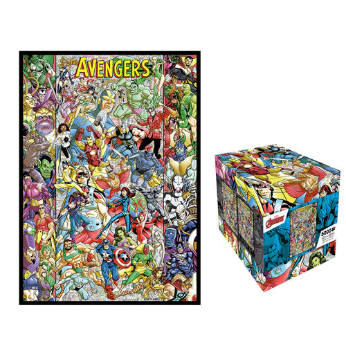 Aquarius Marvel: Avengers 60th Anniversary 5000pc Puzzle