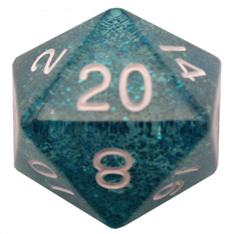 MDG Ethereal Mega Acrylic d20 Dice 35mm