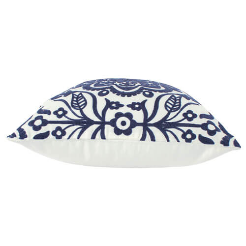 Oto Pattern Cushion Indigo (45x45cm)