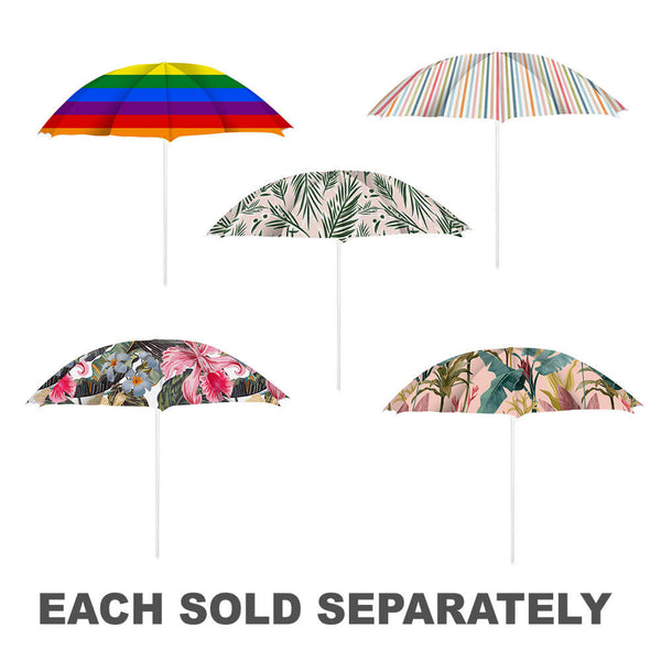 Printed Beach Umbrella (180x180cm)