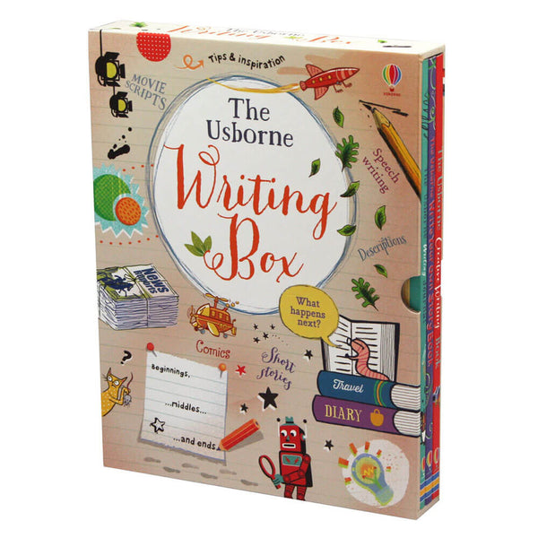 The Usborne Writing Box 3 Books Set by Louie Stowell