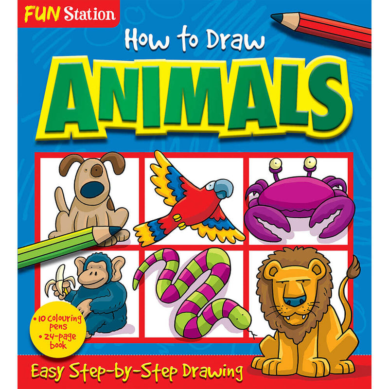 Fun Station How to Draw Book