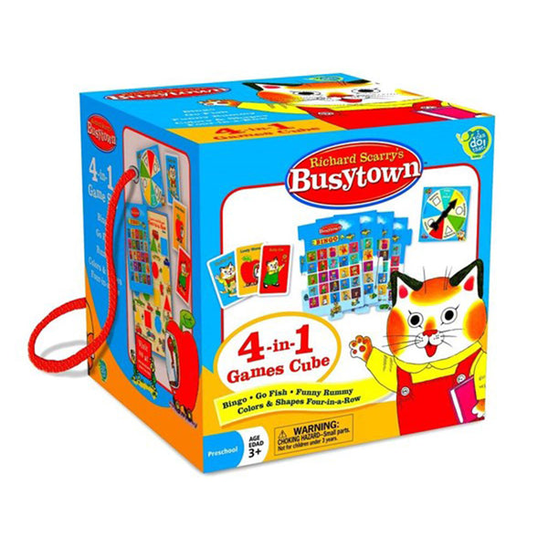 Richard Scarry's Busytown 4-in-1 Cube