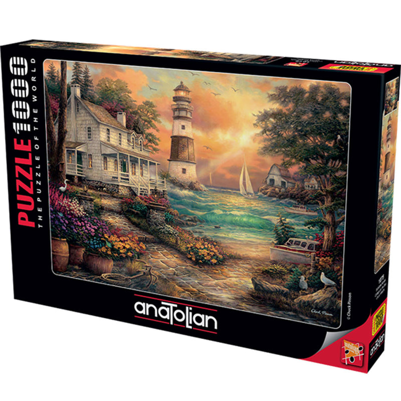 Anatolian Cottage By The Sea Jigsaw Puzzle 1000pcs