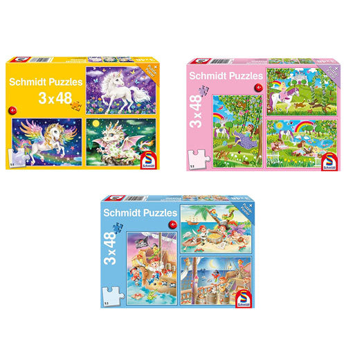 Schmidt Jigsaw Puzzle 3x48pcs