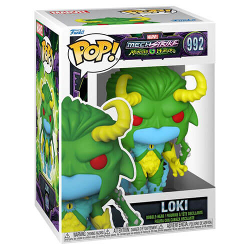 Marvel Mech Strike Monster Hunters Loki Pop! Vinyl