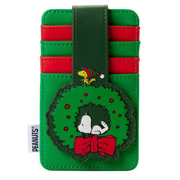 Peanuts Snoopy Woodstock Wreath Card Holder