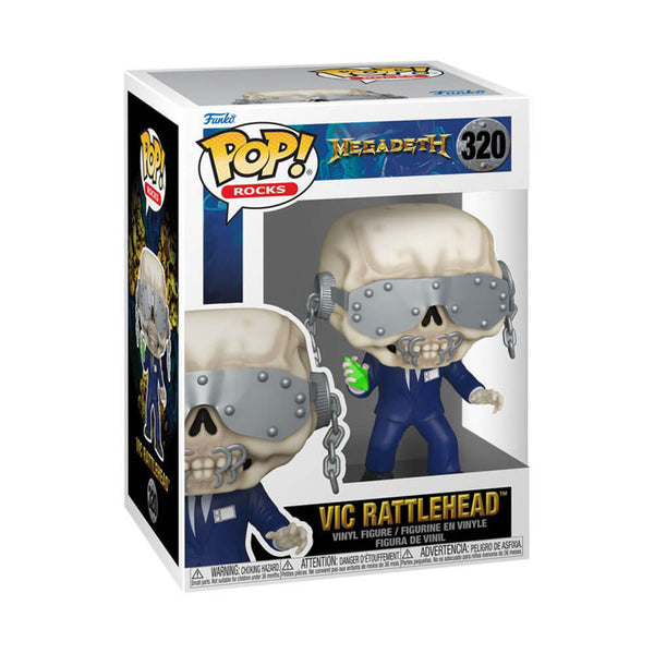 Megadeth Vic Rattlehead Pop! Vinyl