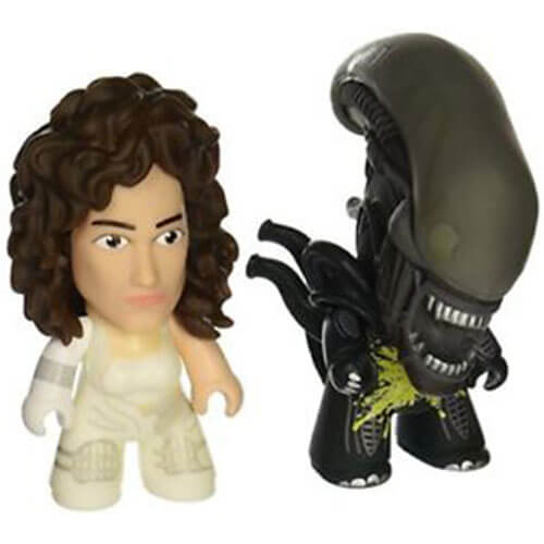 Alien Ripley & Xenomorph Acid Spatter 3" Titans Figure 2 Pk