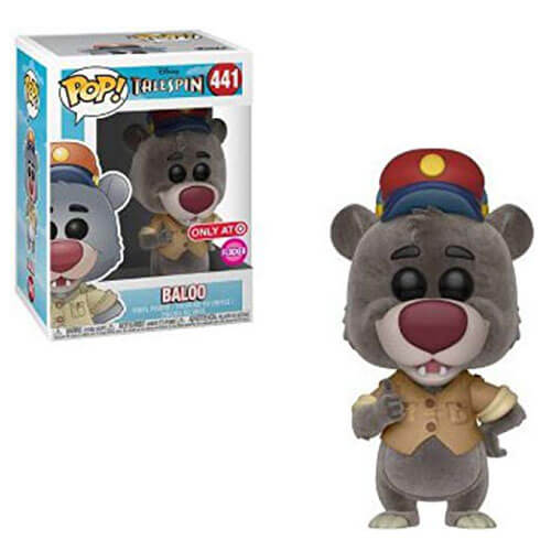 TaleSpin Baloo Flocked US Exclusive Pop! Vinyl