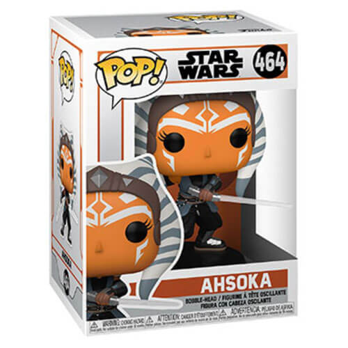 The Mandalorian Ahsoka with Lightsabers Pop! Vinyl