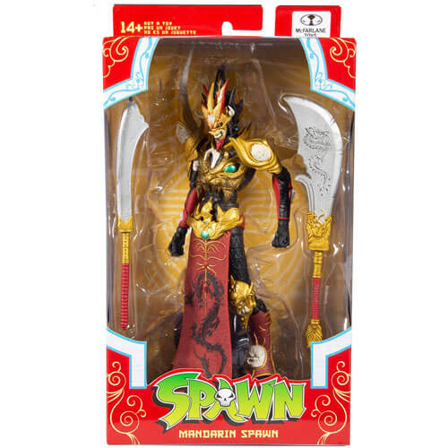 Spawn Mandarin Spawn Red 7" Action Figure