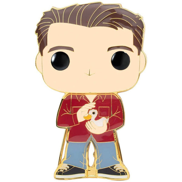 Friends Joey with duckling 4" Pop! Enamel Pin