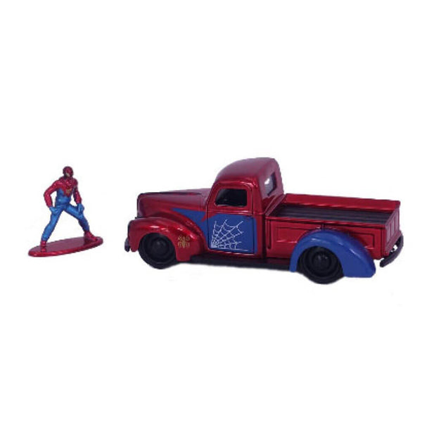 Spider-Man 1941 Ford Pick Up with Spider-Man 1:32 Scale Ride