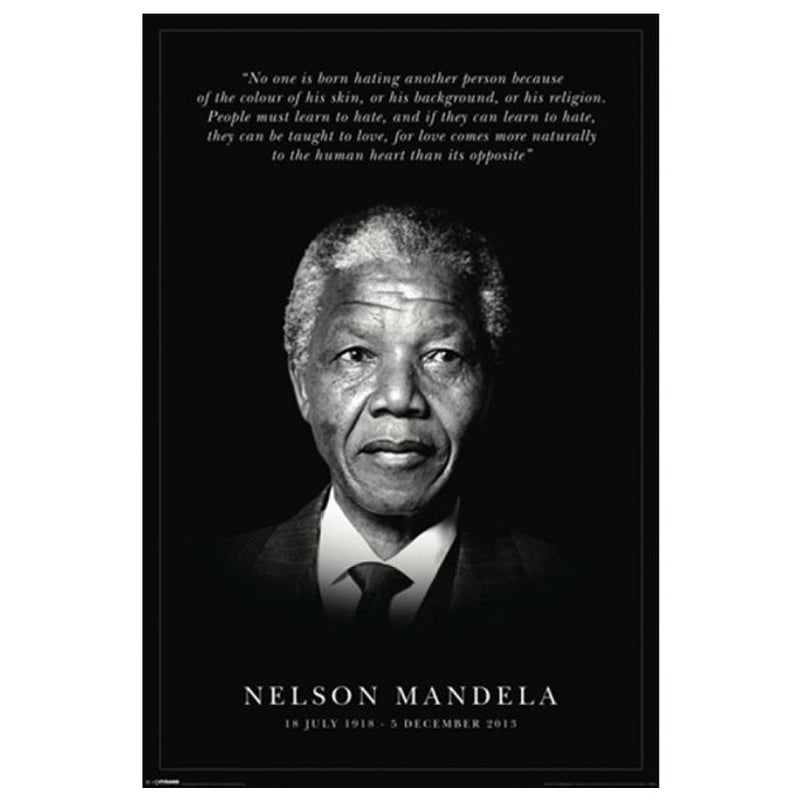 Mandela Commemorative Poster