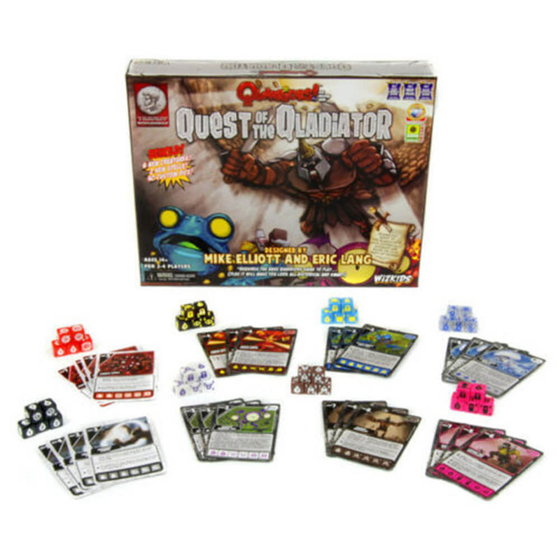 Quarriors Quest of the Qladiator Expansion Board Game