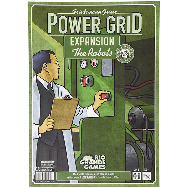 Power Grid The Robots Board Game