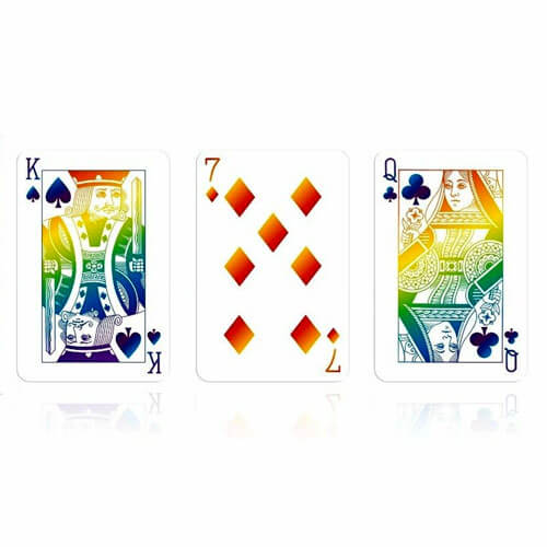 Playing Cards Waddingtons Rainbow