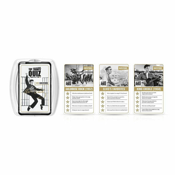 Top Trumps Quiz Elvis Board Game