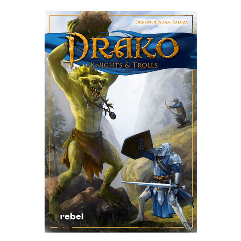 Drako Knights and Trolls Board Game