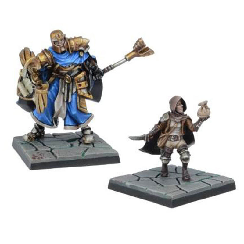 Dungeon Saga Legendary Heroes of Halpi Miniatures