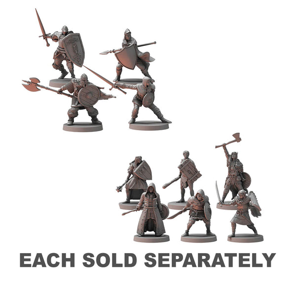 Dark Souls RPG Unkindled Heroes Miniature Set