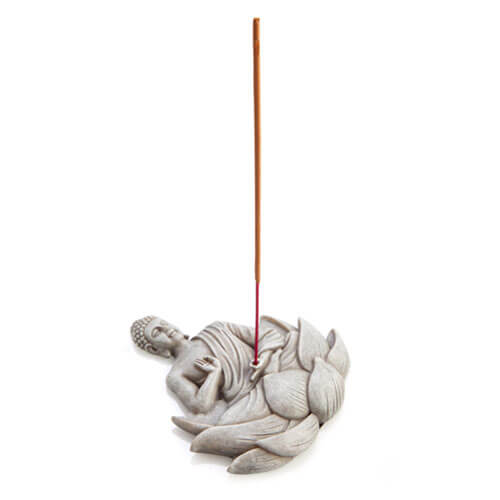 Buddha Flat Incense Burner