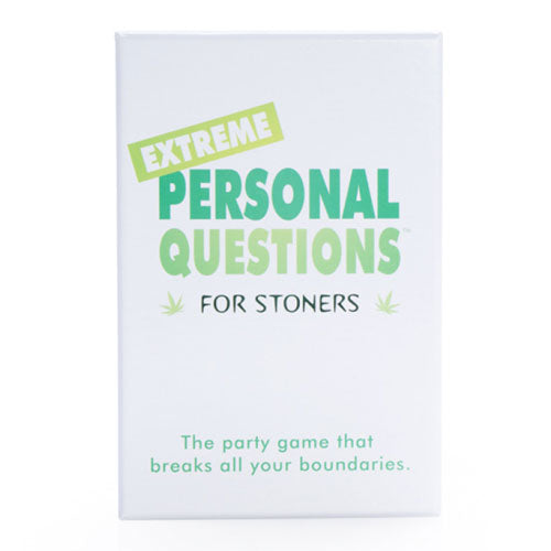 Extreme Personal Questions for Stoners Card Game