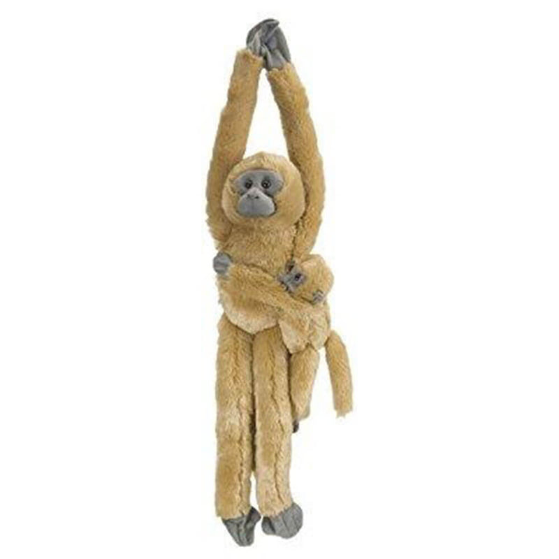 Wild Republic Monkey with Baby Plush Toy