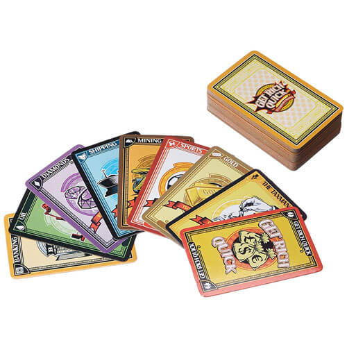 Pressman Get Rich Quick Card Game