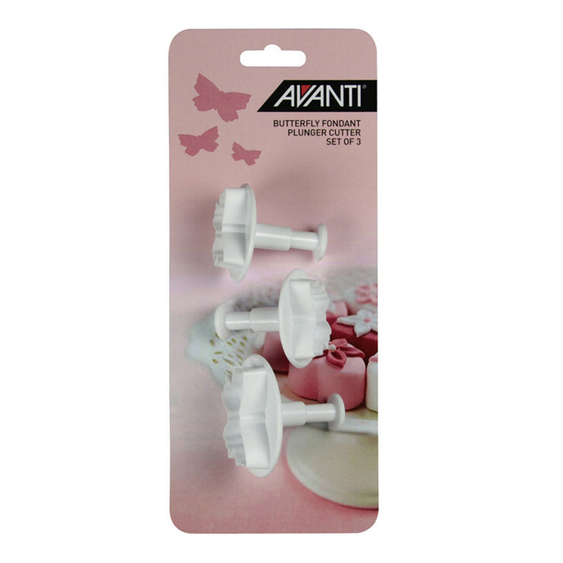 Avanti Fondant Plunger Cut Set (3pcs)