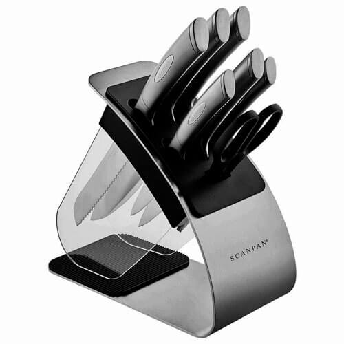 Scanpan Classic Eclipse Knife Block Set (8pcs)