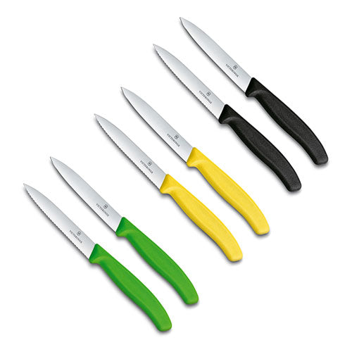 Victorinox Pointed Serrated Paring Knife 2pcs 10cm