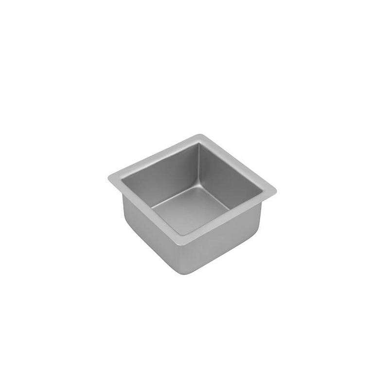 Bakemaster Square Cake Pan (Silver Anodised)