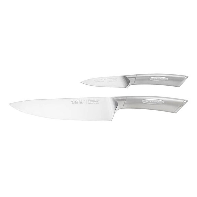 Scanpan Classic Stainless Steel Knife Set (2pcs)