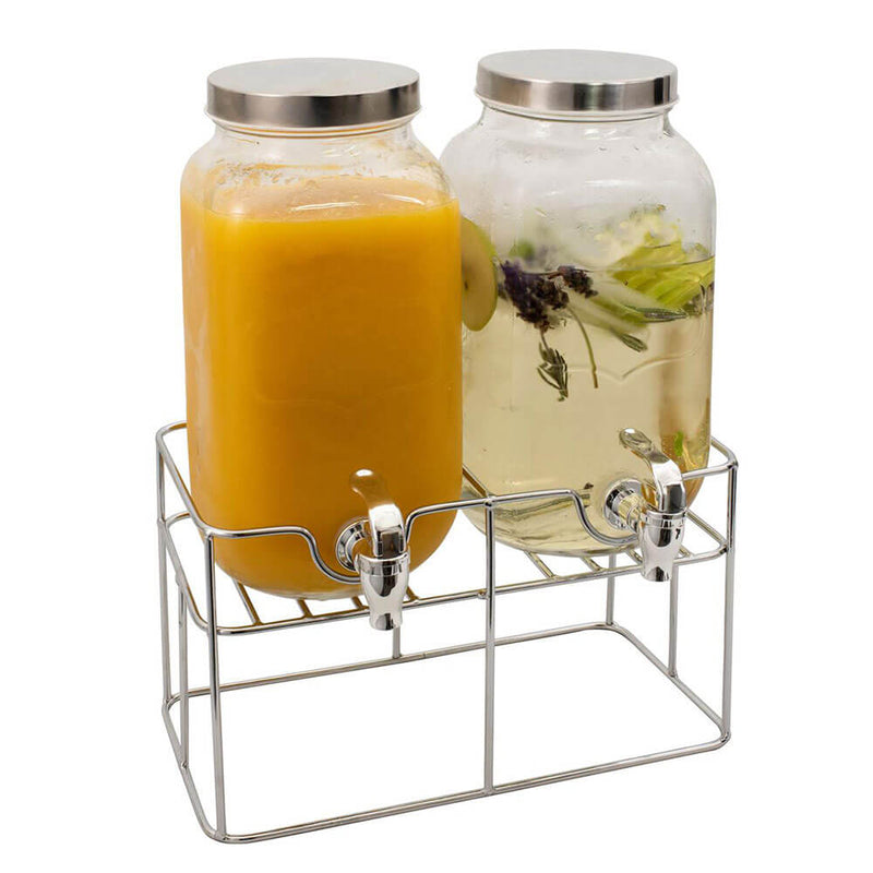 Serroni Valencia Twin Juice Jars 3.5L