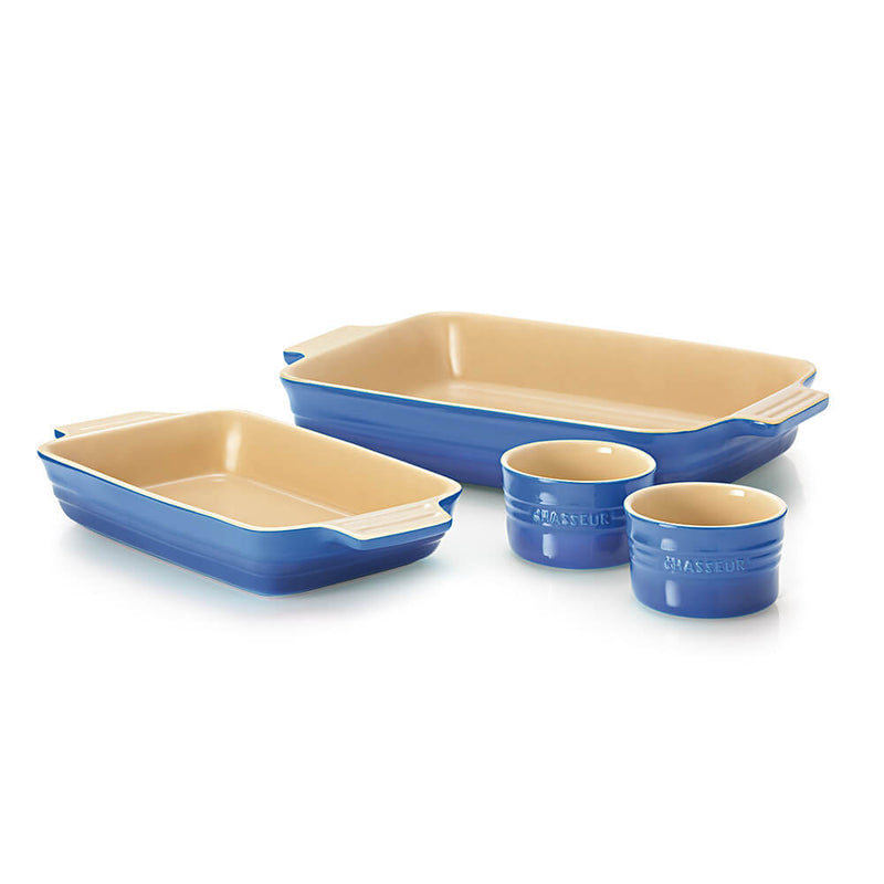 Chasseur La Cuisson Loaf Baker Pan 4pcs (Blue)