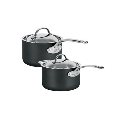 Chasseur Hard Anodised Saucepan with Lid