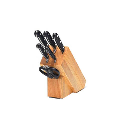 Mundial Cutlery Block Set (Timber)