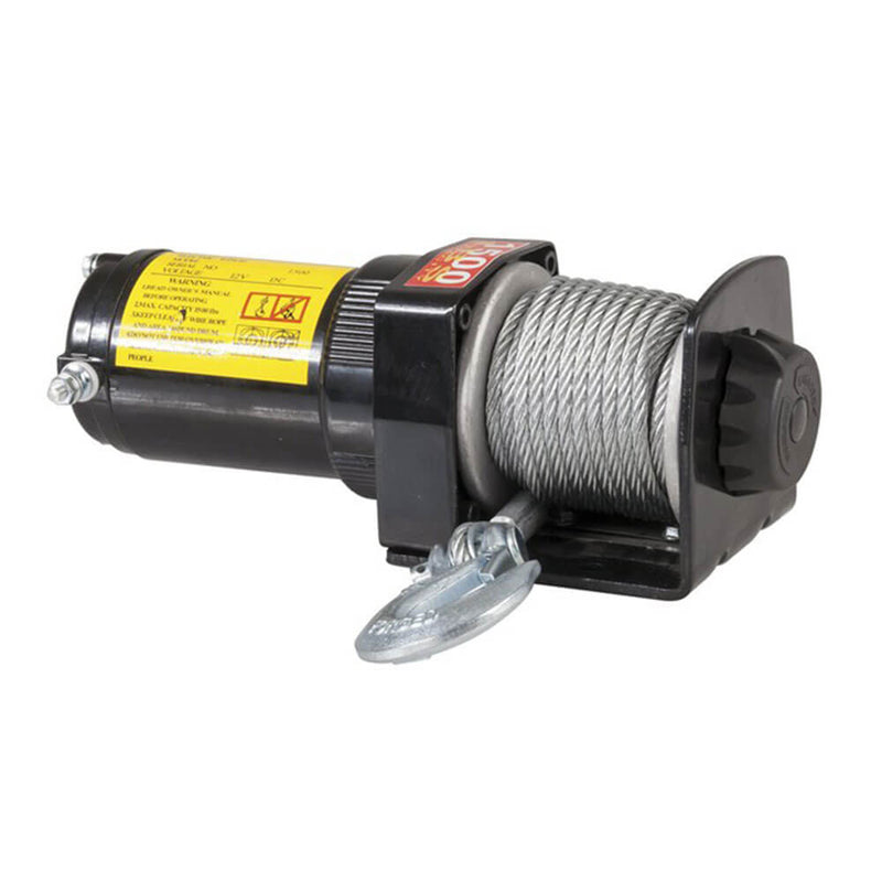 Electric Winch with Remote (12V 1500lb)