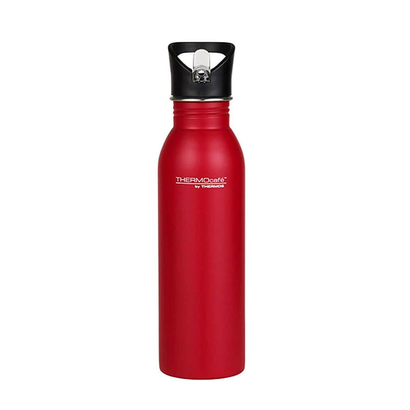 S/Steel Single Wall Hydration Bottle w/Straw