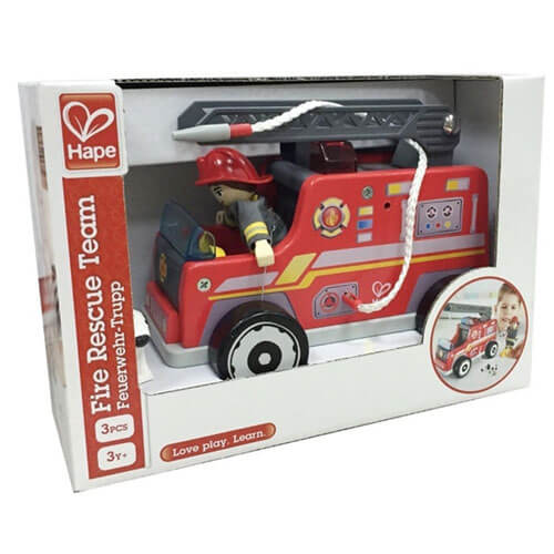 Hape Fire Truck Set Rescue of Fire