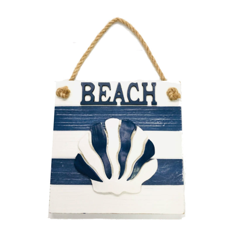 Nautical Beach Sign Hanging Wall Décor