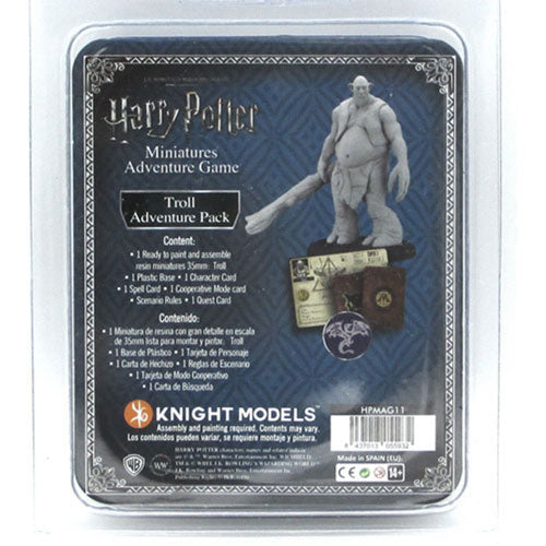 Harry Potter Miniatures Adventure Game Troll Adventure Pack