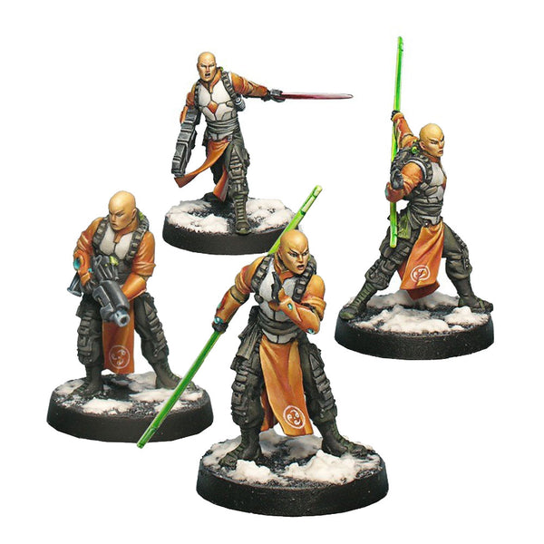 Infinity Yu Jing Miniatures Shaolin Warrior Monks