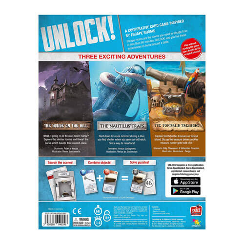 UNLOCK! Mystery Adventures Card Game