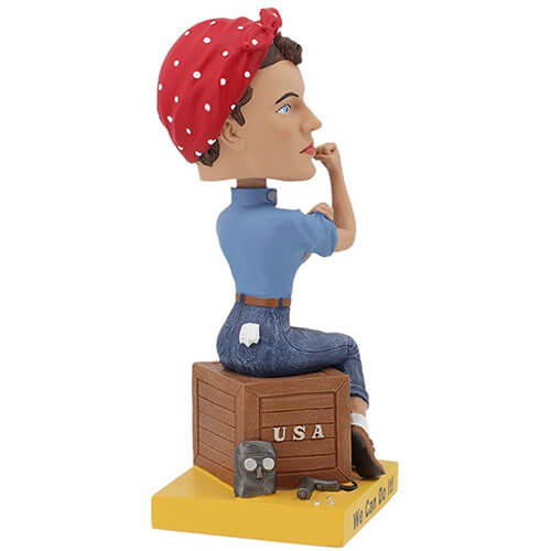 Bobblehead Rosie The Riveter Figure